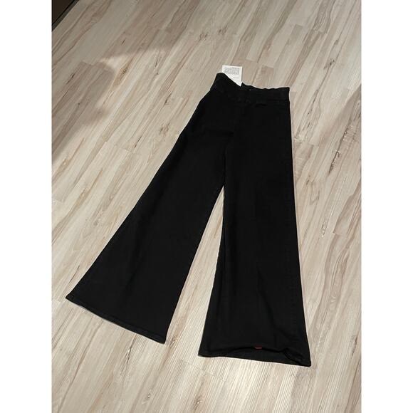 FRAME jetset high rise wise leg stretch black jeans size 1 sizes 25-29 - Picture 5 of 10